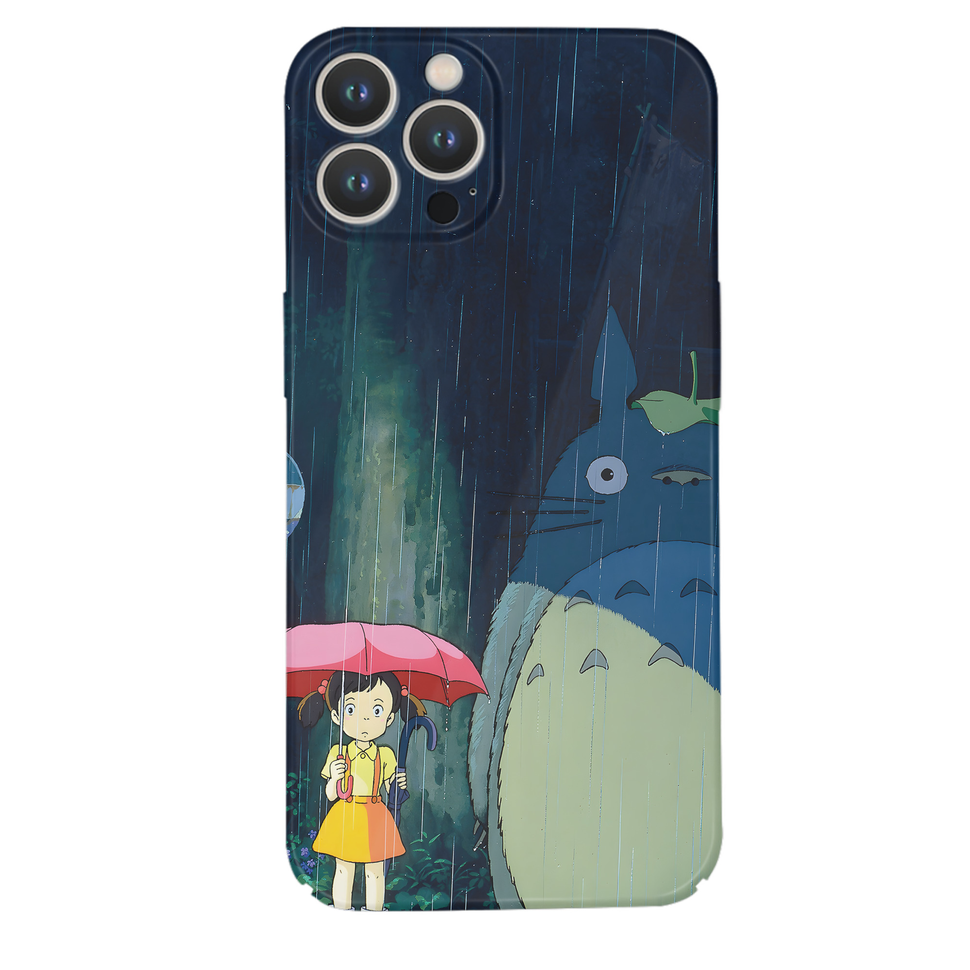 （画像用） となりのトトロ 草壁メイ 草壁サツキ My Neighbor Totoro Satsuki Kusakabe Mei Kusakabe 【iPhone 14シリーズ対応】ハードケース